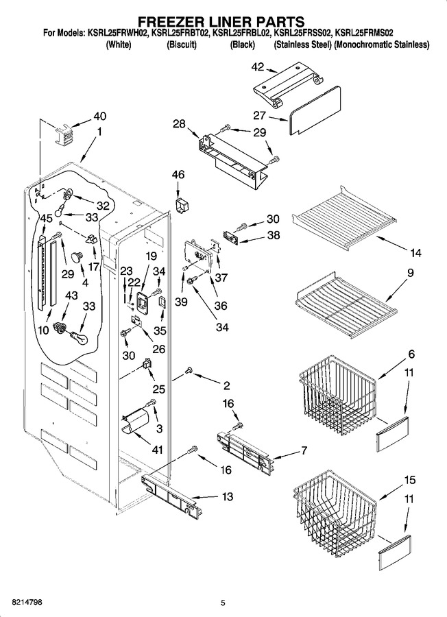 Diagram for KSRL25FRMS02