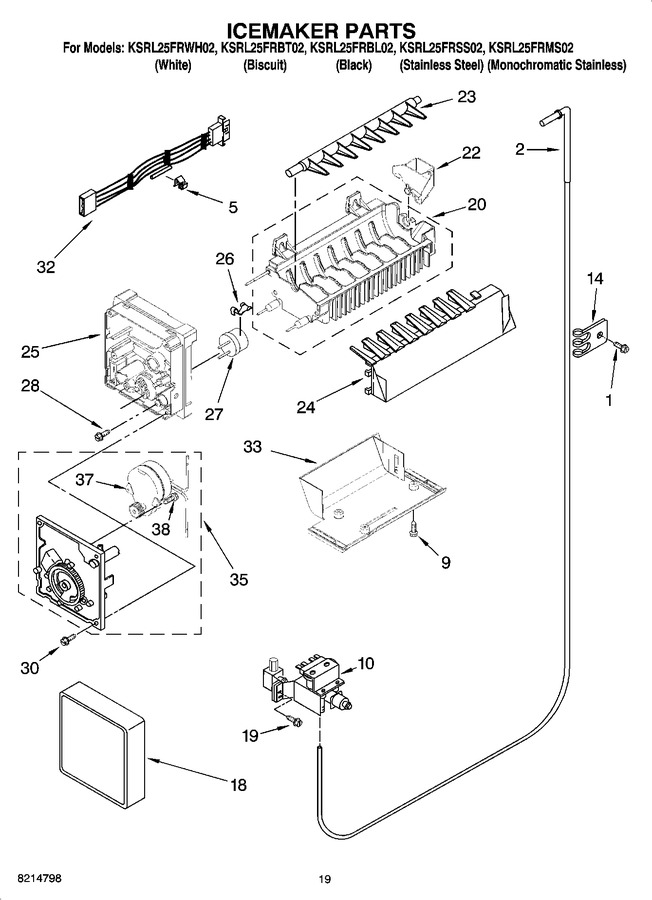Diagram for KSRL25FRMS02