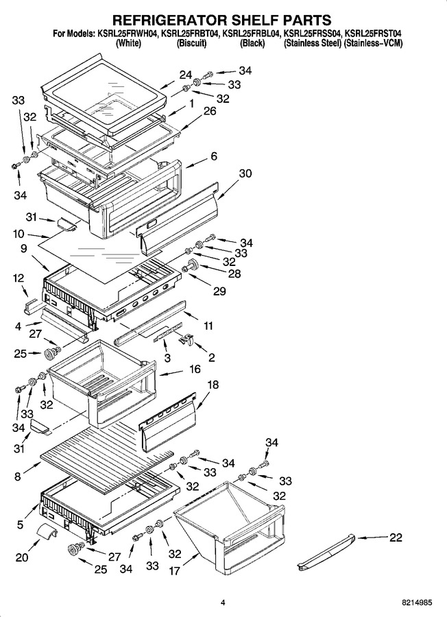 Diagram for KSRL25FRST04