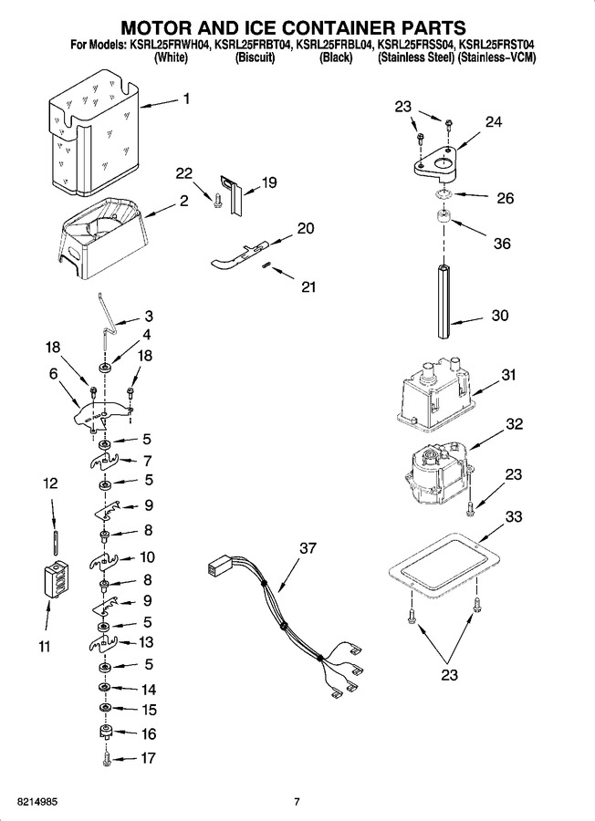 Diagram for KSRL25FRST04