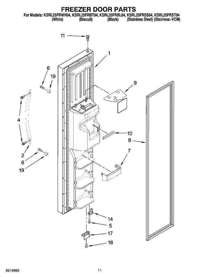 Diagram for KSRL25FRBL04