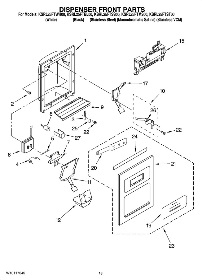 Diagram for KSRL25FTST00