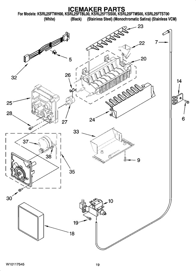 Diagram for KSRL25FTST00