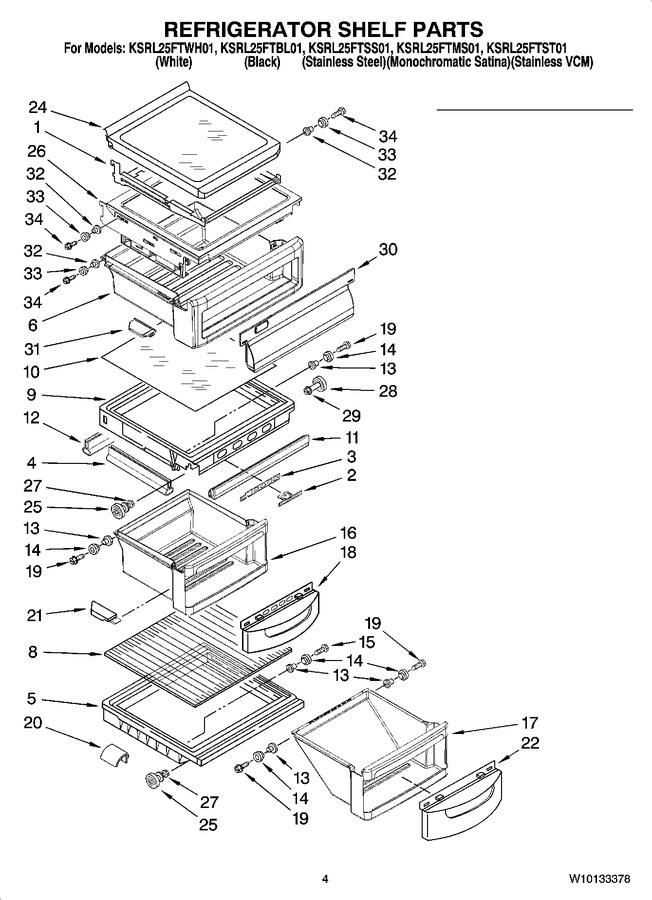 Diagram for KSRL25FTSS01