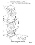 Diagram for 03 - Refrigerator Shelf Parts
