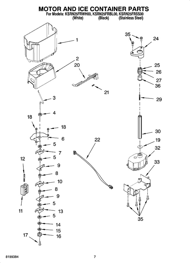 Diagram for KSRN25FRBL00