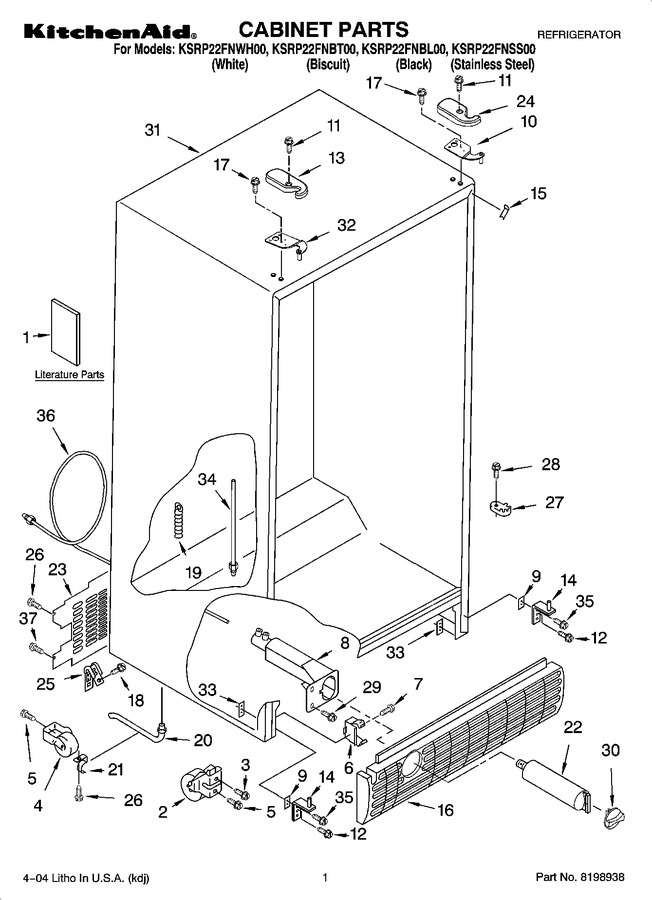 Diagram for KSRP22FNWH00