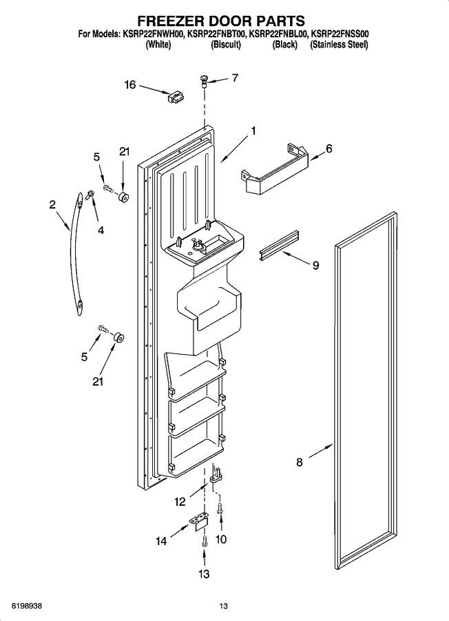 Diagram for KSRP22FNSS00