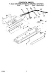 Diagram for 12 - Control Parts, Parts Not Illustrated