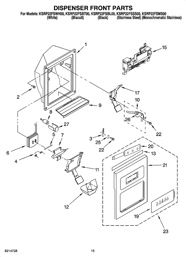 Diagram for KSRP22FSMS00