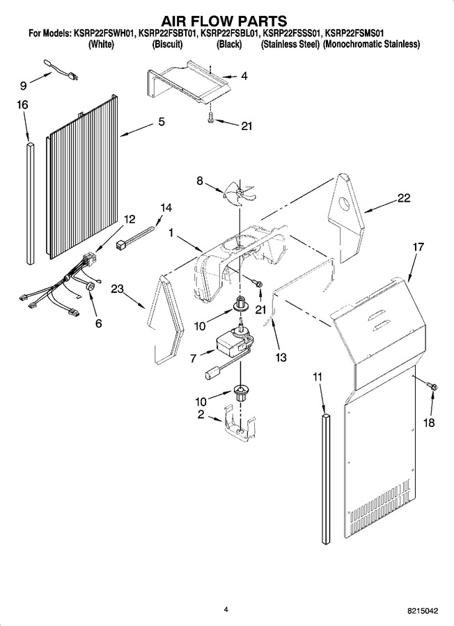 Diagram for KSRP22FSWH01