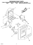 Diagram for 09 - Dispenser Front Parts