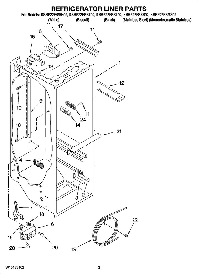 Diagram for KSRP22FSMS02