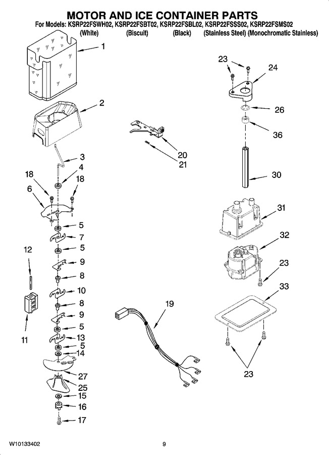 Diagram for KSRP22FSBL02