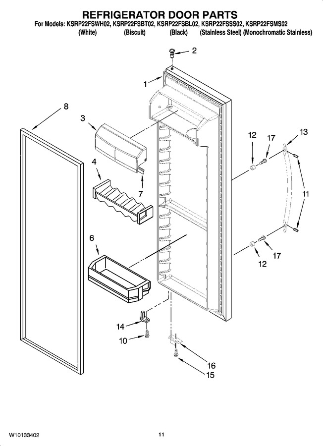 Diagram for KSRP22FSWH02