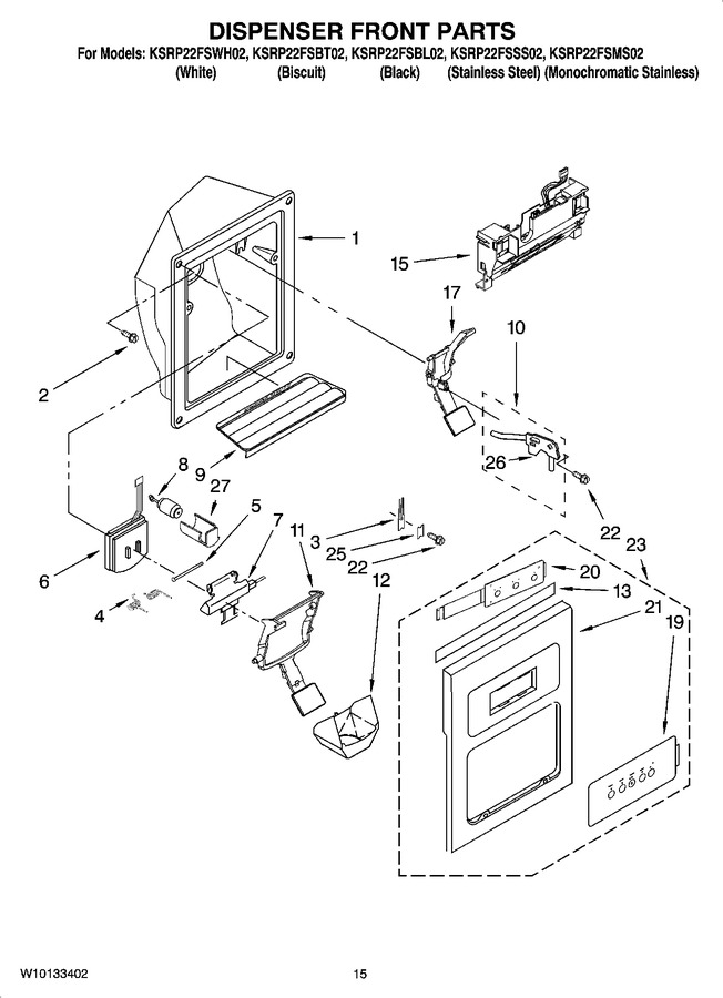 Diagram for KSRP22FSWH02