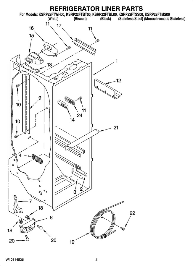 Diagram for KSRP22FTBT00