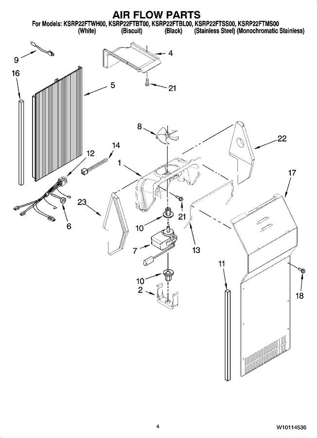 Diagram for KSRP22FTBL00