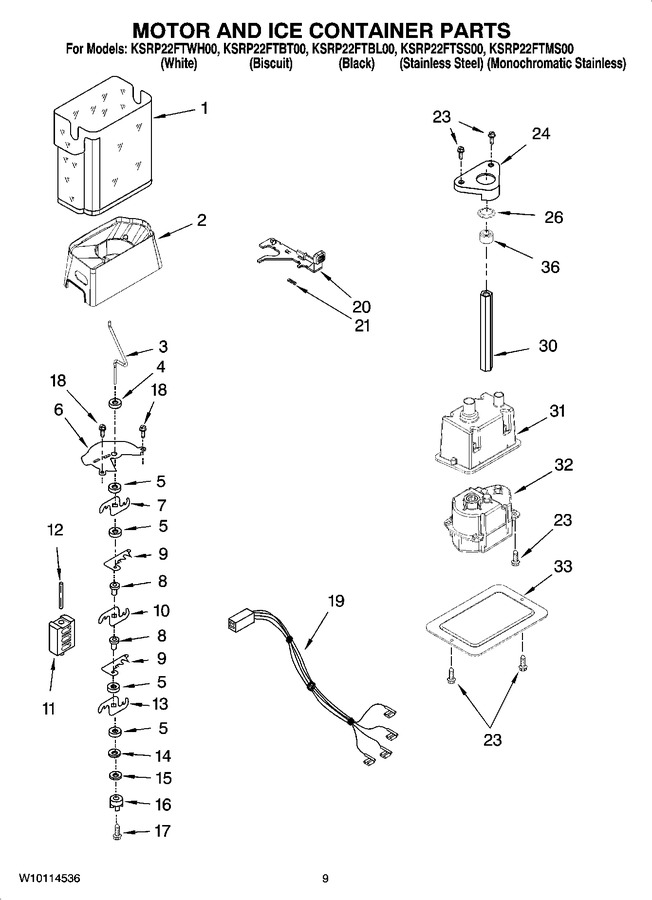 Diagram for KSRP22FTBL00