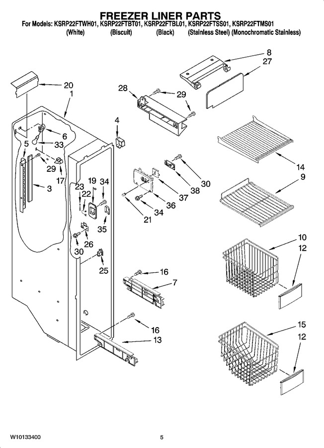 Diagram for KSRP22FTBT01