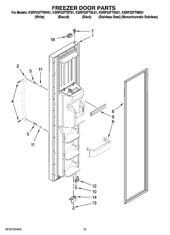 Diagram for KSRP22FTBL01