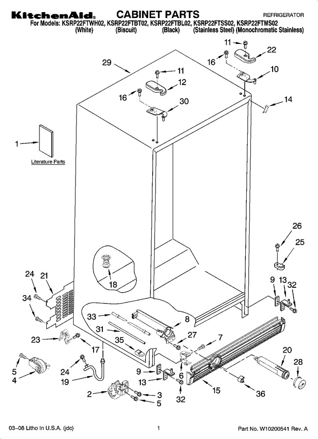 Diagram for KSRP22FTBT02