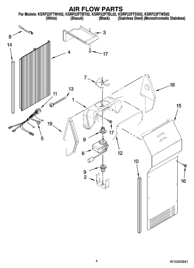 Diagram for KSRP22FTBL02