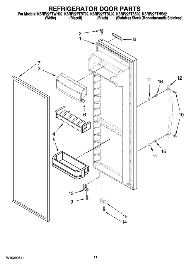 Diagram for KSRP22FTBL02