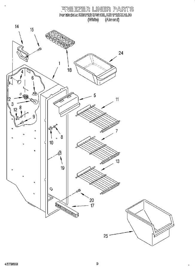 Diagram for KSRP22KDAL00