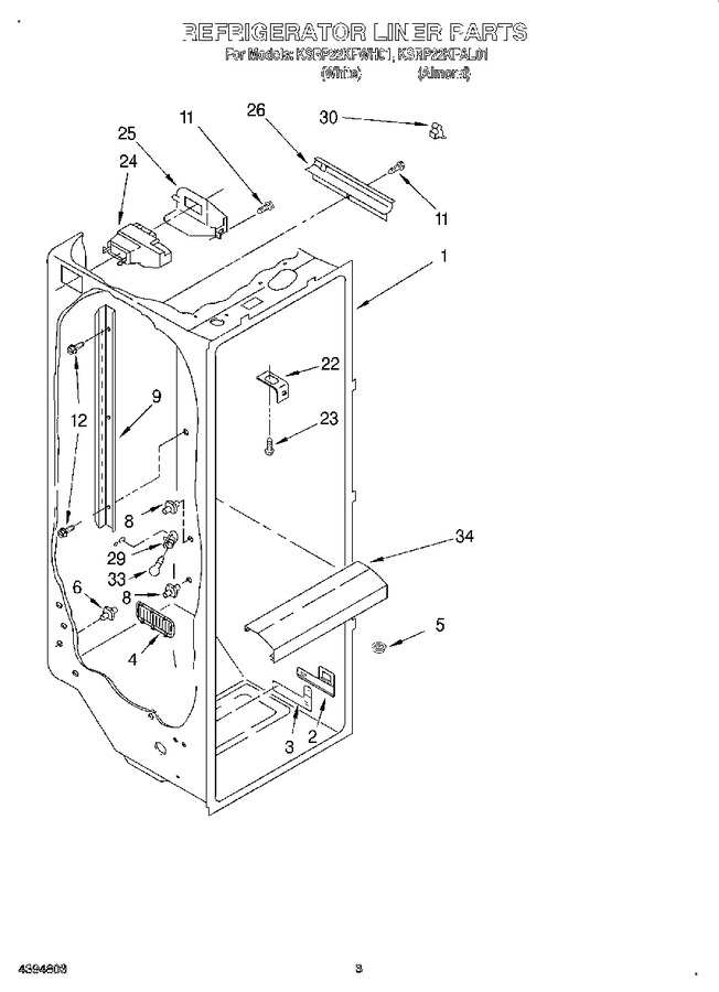 Diagram for KSRP22KFWH01