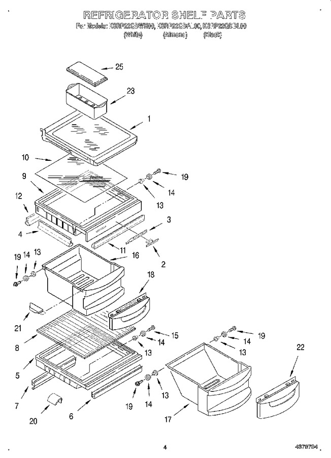 Diagram for KSRP22QDWH00