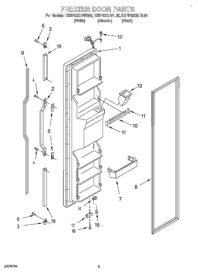 Diagram for KSRP22QDWH00