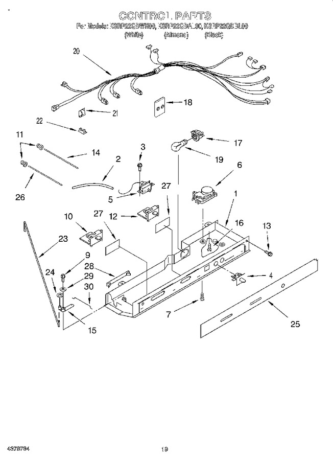 Diagram for KSRP22QDWH00