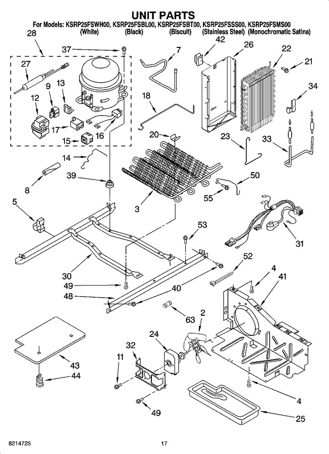 Diagram for KSRP25FSMS00