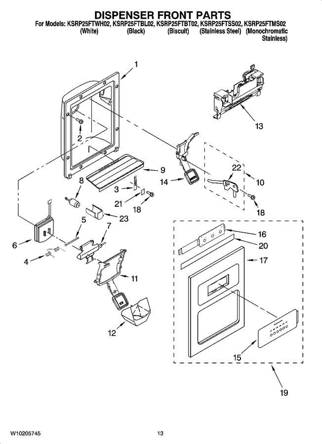 Diagram for KSRP25FTMS02