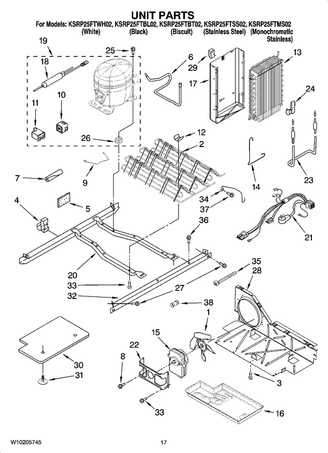 Diagram for KSRP25FTBT02