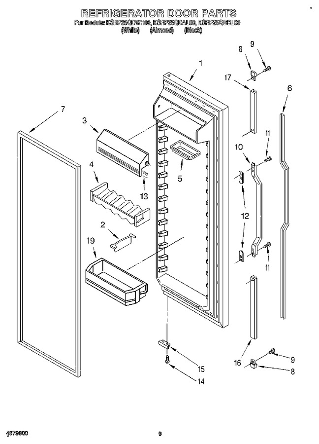 Diagram for KSRP25QDAL00