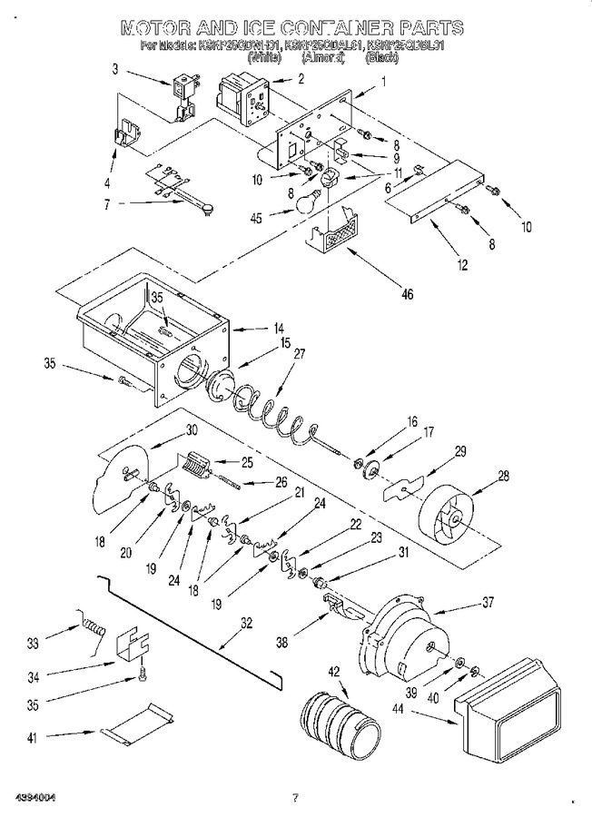 Diagram for KSRP25QDAL01