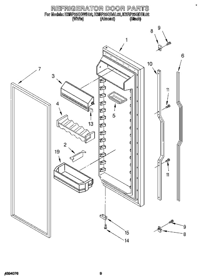 Diagram for KSRP25QDBL02