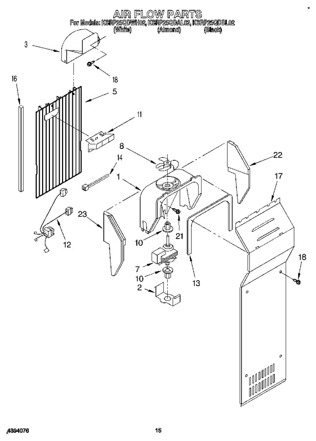 Diagram for KSRP25QDBL02