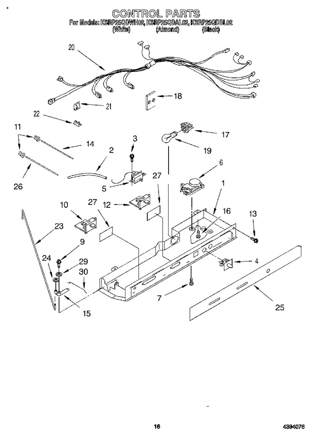 Diagram for KSRP25QDBL02