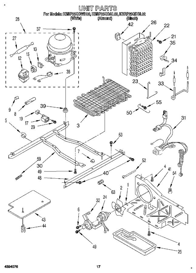 Diagram for KSRP25QDBL02