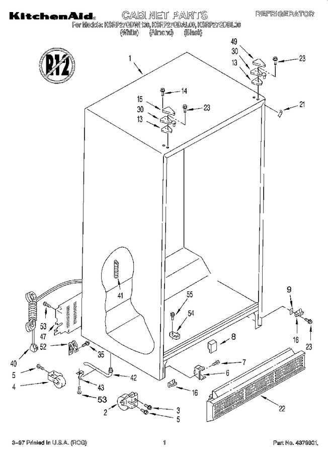 Diagram for KSRP27QDWH00