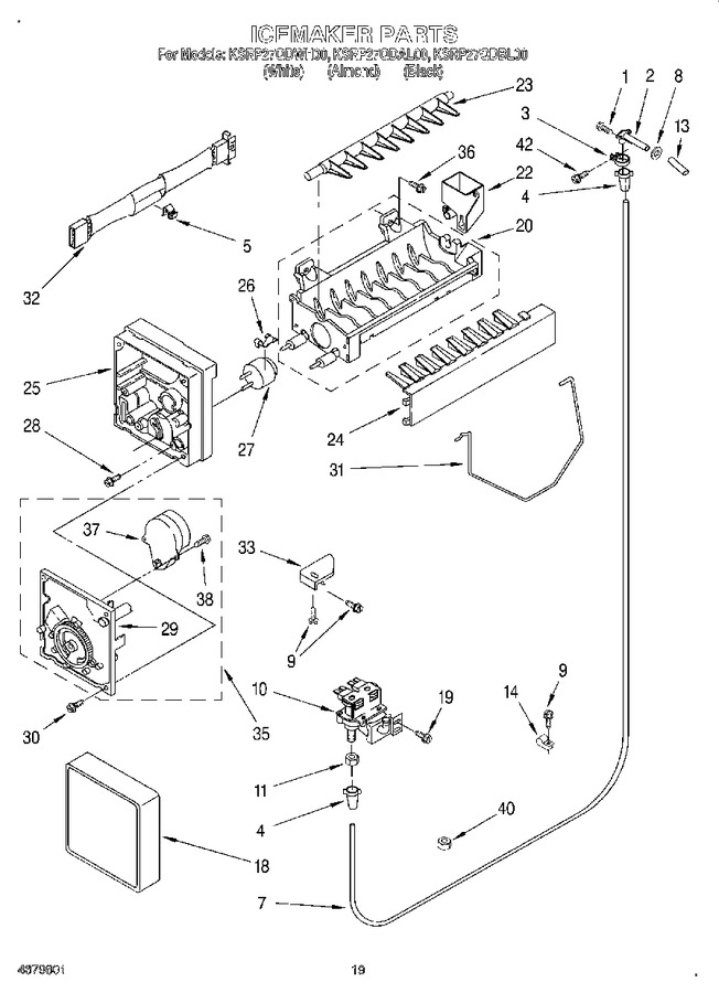 Diagram for KSRP27QDWH00