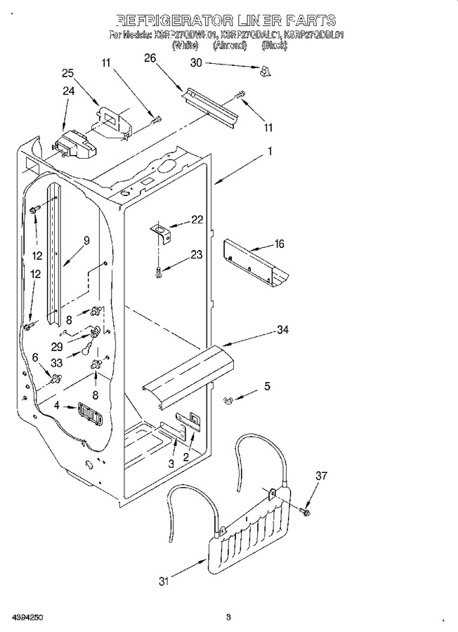 Diagram for KSRP27QDBL01