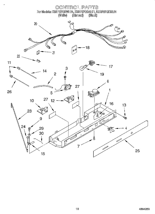 Diagram for KSRP27QDWH01