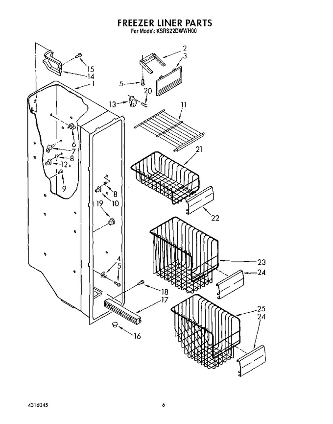 Diagram for KSRS22DWAL00