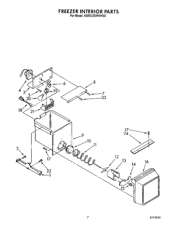 Diagram for KSRS22DWWH00