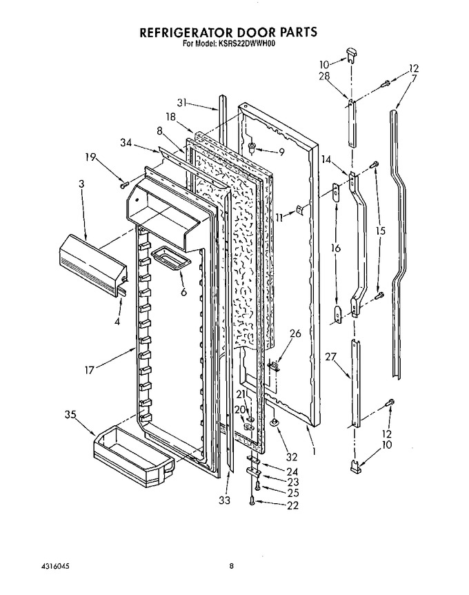 Diagram for KSRS22DWWH00