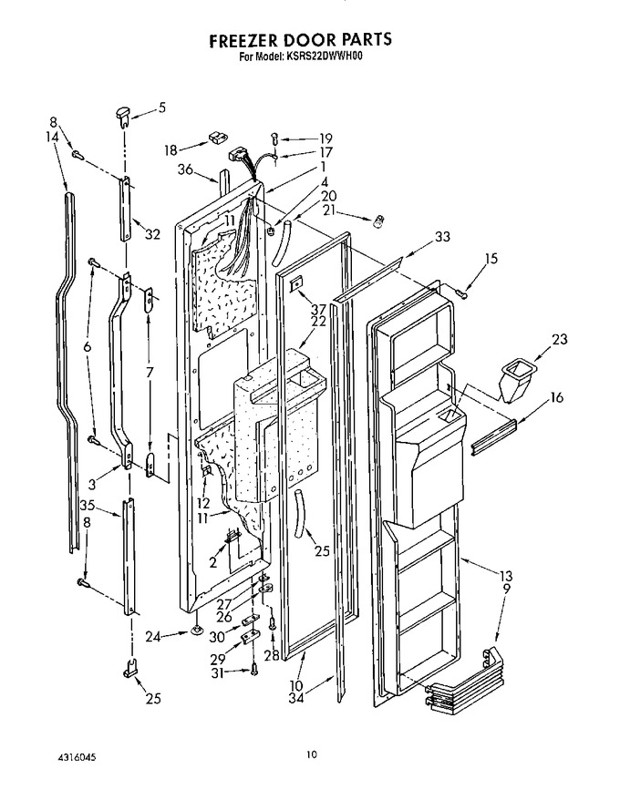 Diagram for KSRS22DWAL00
